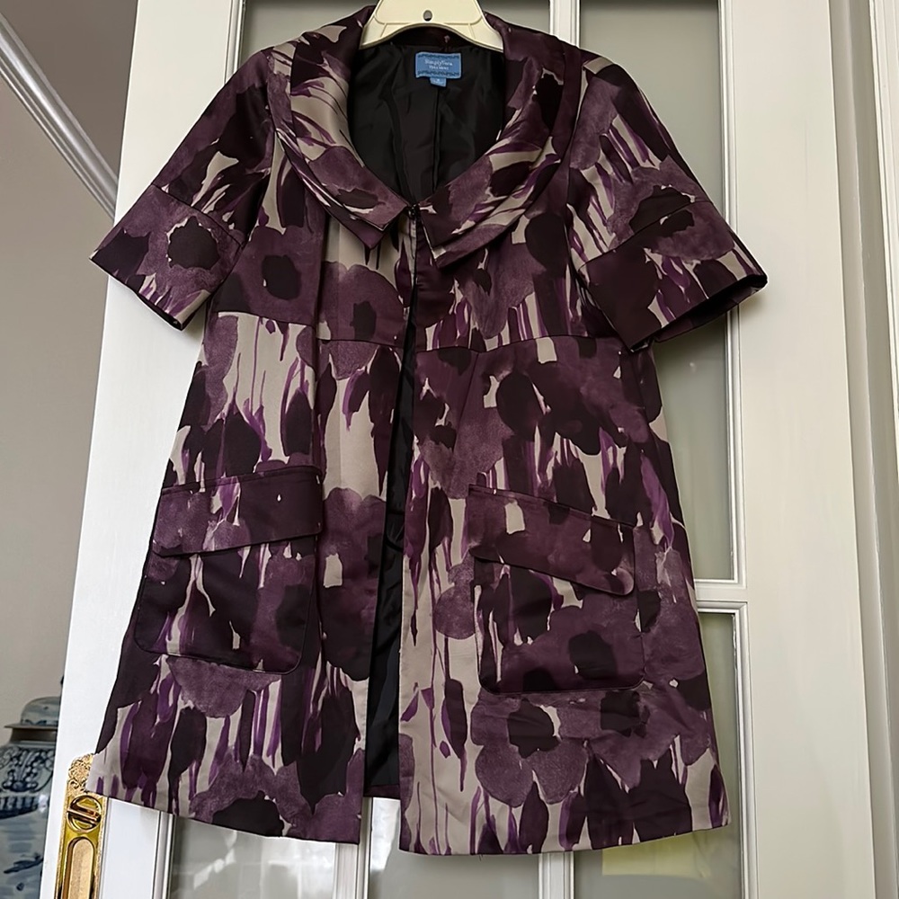 Silk Floral Jacket - Simply Vera by Vera Wang